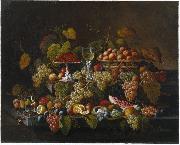 Severin Roesen Still Life with Fruit USA oil painting reproduction